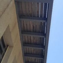 הרכבת רשת להרחקת יונים